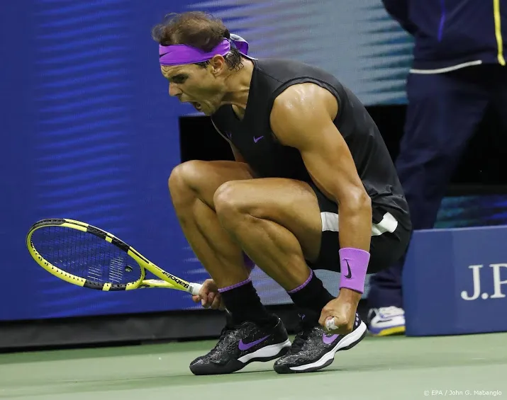 rafael nadal bereikt finale van de us open