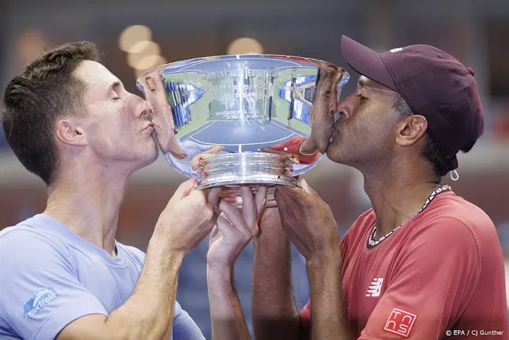 ram en salisbury winnen derde keer op rij dubbeltitel op us open