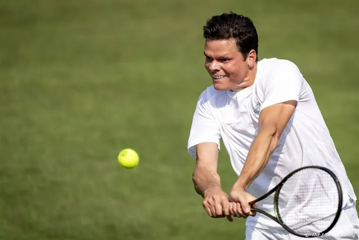 raonic had tenniscarriere al opgegeven en leeft van dag tot dag