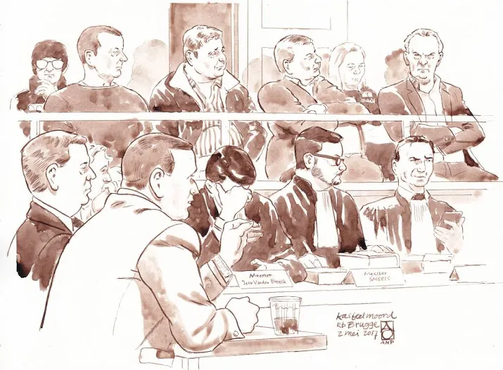 rechtbank velt vonnis in proces kasteelmoord