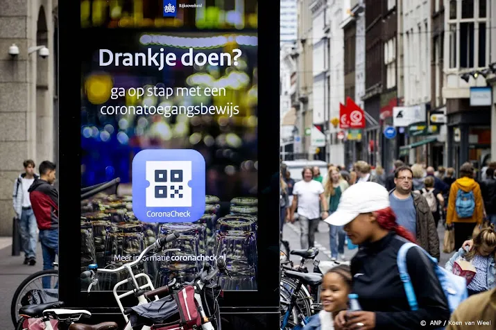 rechter coronatoegangsbewijs mag blijven
