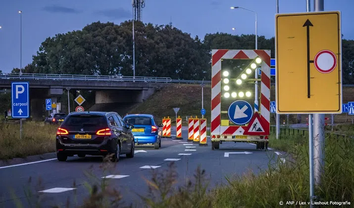 rijkswaterstaat forse spits op de wegen woensdagochtend