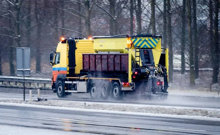 rijkswaterstaat verwelkomt koning winter