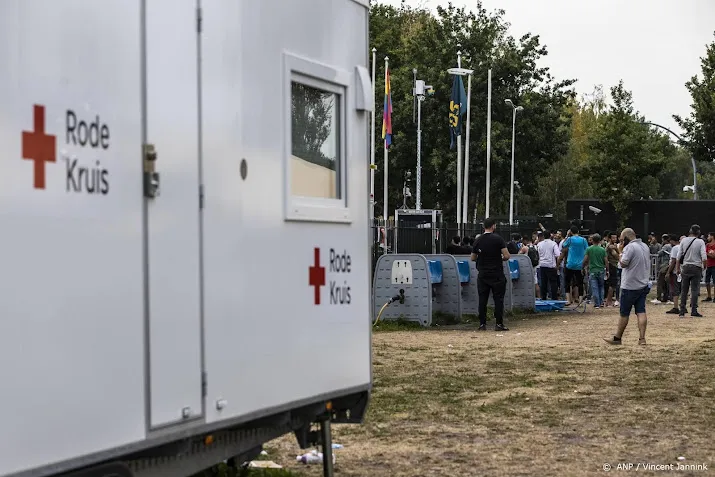 rode kruis veldbedden voor buitenslapers in ter apel