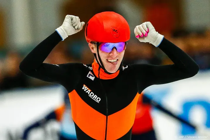 roes debuteert in ek selectie van shorttrackers