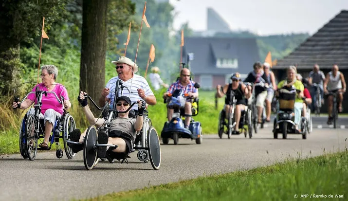 rolstoel4daagse aangepast wegens hitte