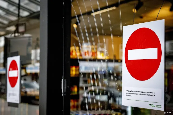 rotterdam blij met meer mogelijkheden sluiten panden na geweld