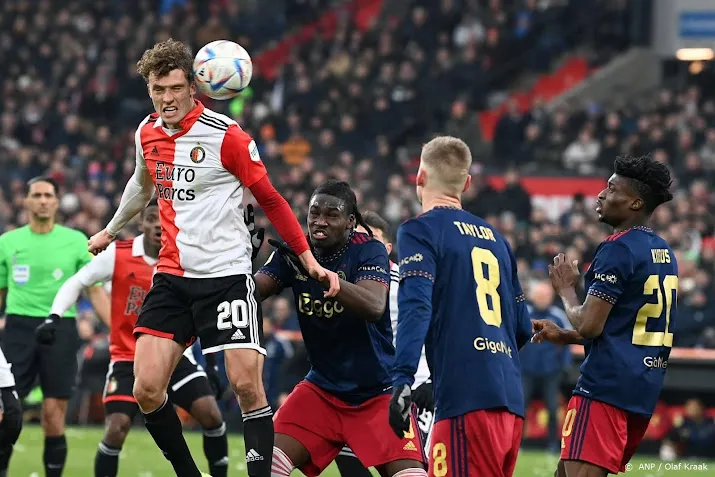 rotterdam geen ajax fans bij halve finale beker tegen feyenoord