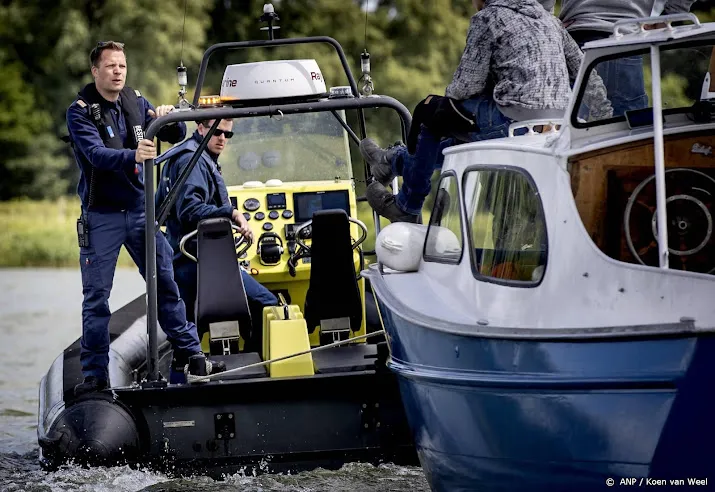 ruim 40 boetes uitgedeeld bij controles recreatievaart