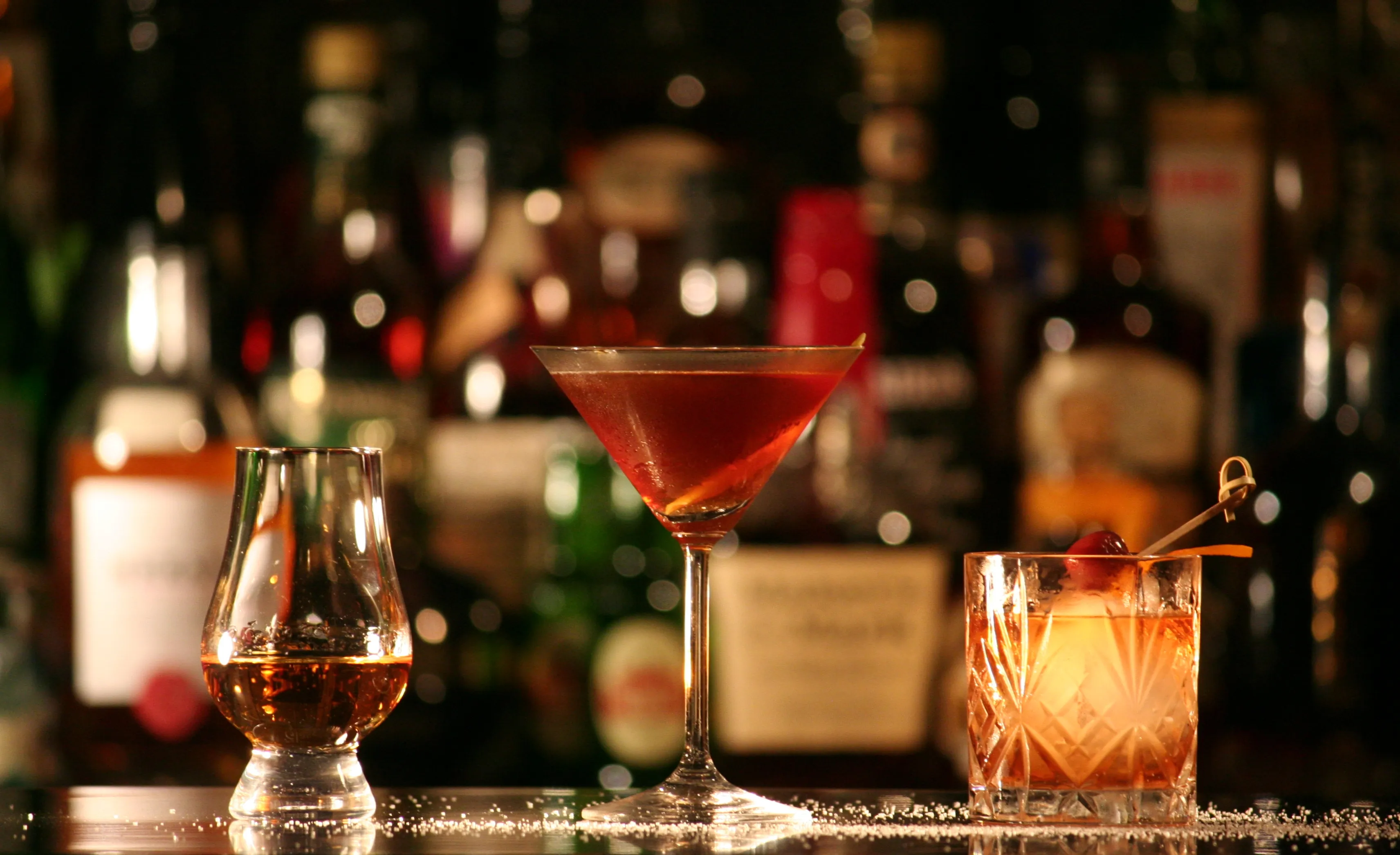 rum manhattan tequila old fashioned