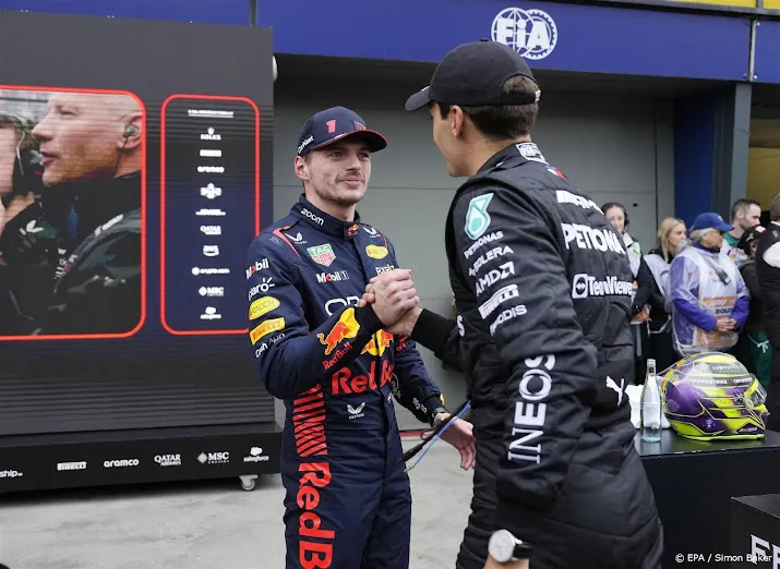 russell zegt dat incident met verstappen tot verleden behoort