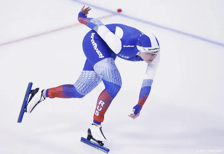 russische schaatsers testen positief voor ek afstanden in thialf