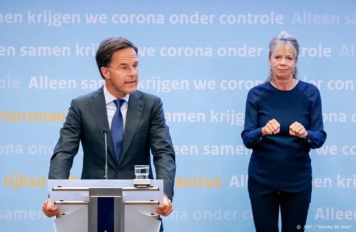 rutte corona bezig met een gevaarlijke opmars