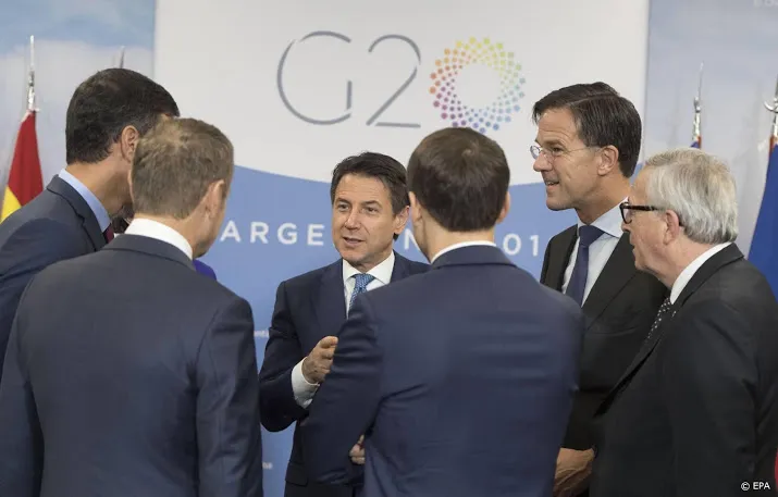 rutte en conte bespreken sea watch
