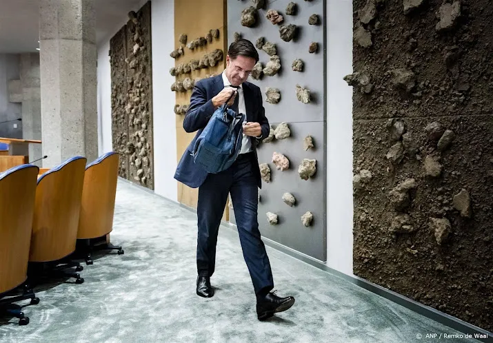 rutte hoopt schade val kabinet te kunnen beperken