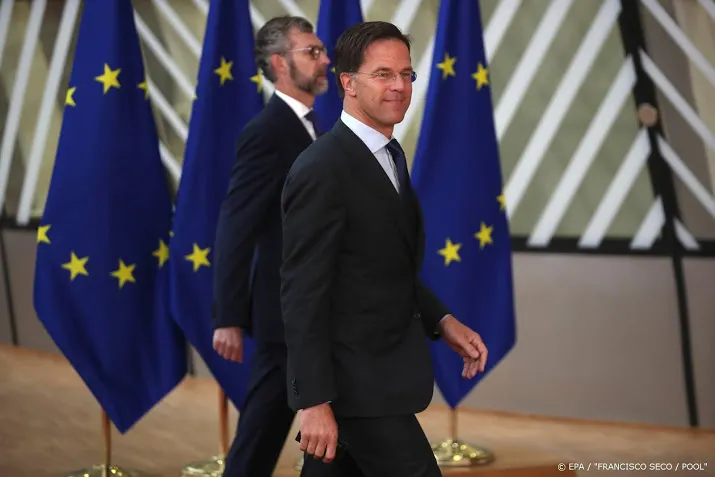 rutte kans op slagen eu top minder dan 50 procent