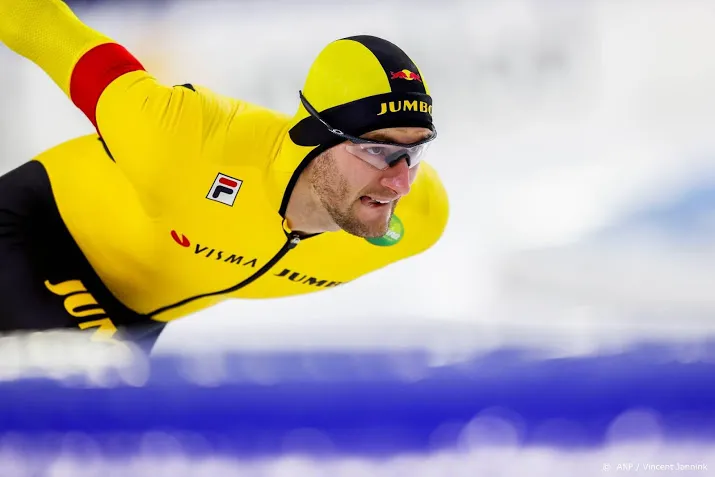 schaatser krol nu ook op de 500 meter een gevaarlijke klant