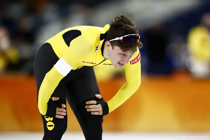schaatser snel moet afwachten wat zijn derde plaats waard is