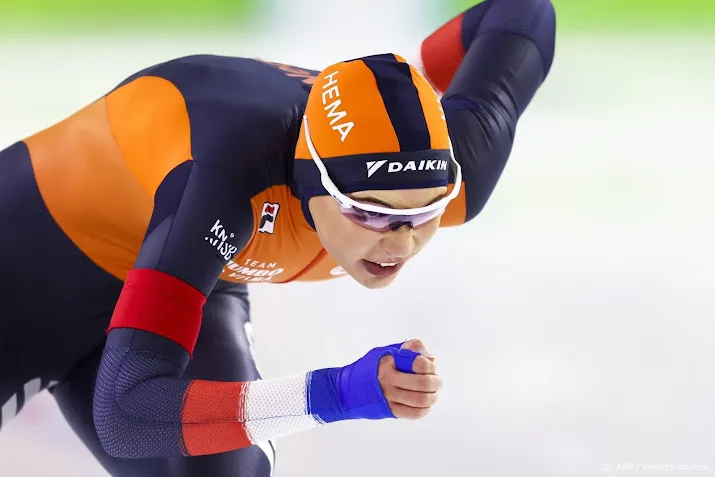 schaatsster leerdam pakt in thialf brons op 500 meter