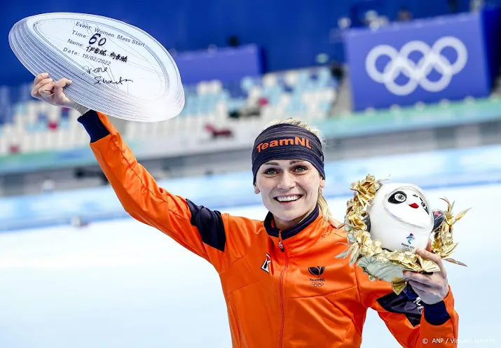 schaatsster schouten denk dat ik verdiend heb gewonnen