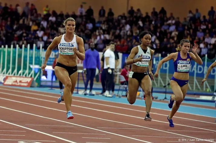 schippers fractie sneller op 60 meter