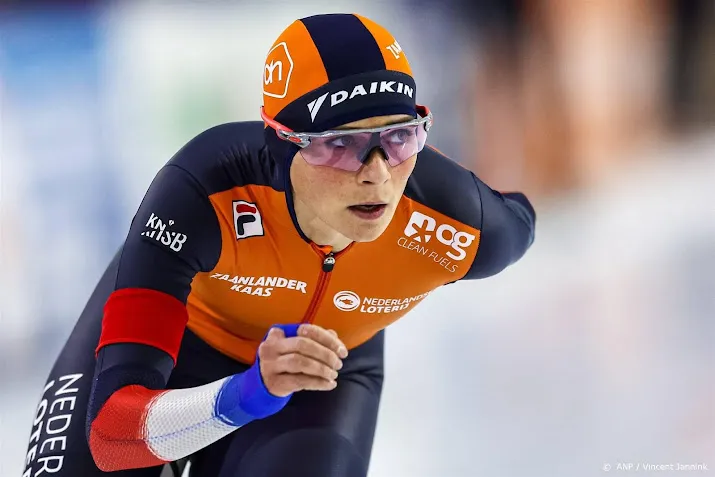 schouten stelt teleur op 3000 meter beune net naast het podium