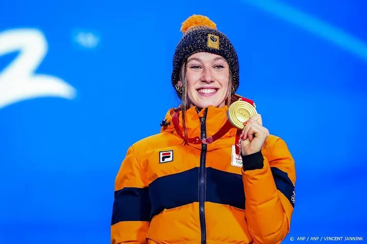 schulting heeft haar tweede gouden plak binnen