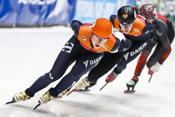 schulting sluit wereldbeker dordrecht af met brons op 1000 meter