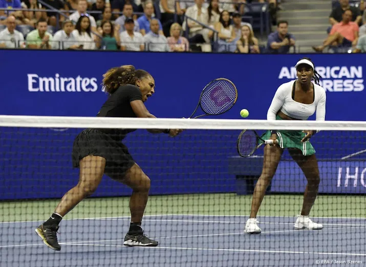 serena en venus williams verliezen dubbelspel