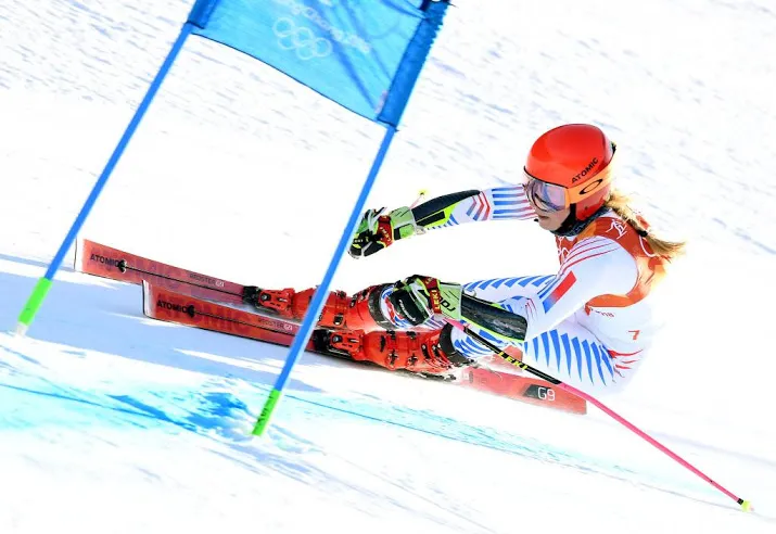 shiffrin pakt goud op reuzenslalom