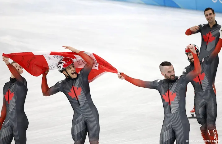 shorttrackers canada winnen op spelen goud op aflossing