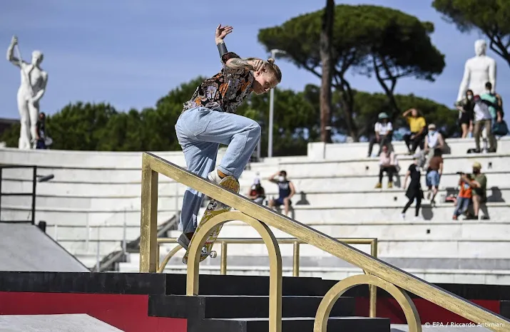 skateboardster jacobs test positief op corona bij spelen in tokio