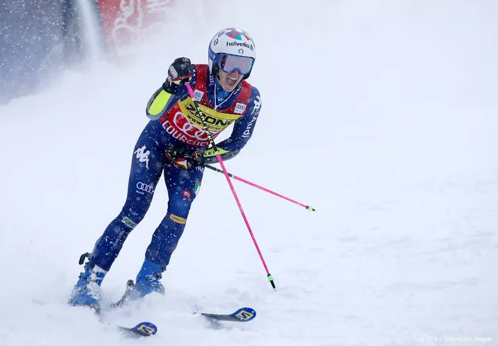 skiester bassino wint reuzenslalom in courchevel