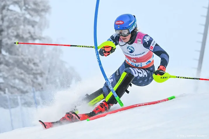 skiester shiffrin wint eerste wedstrijd om wereldbeker