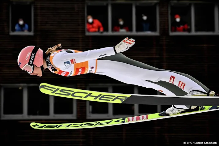 skispringster kramer mist winterspelen door corona