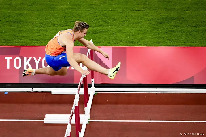 smidt strandt in halve finales 400 meter horden in tokio