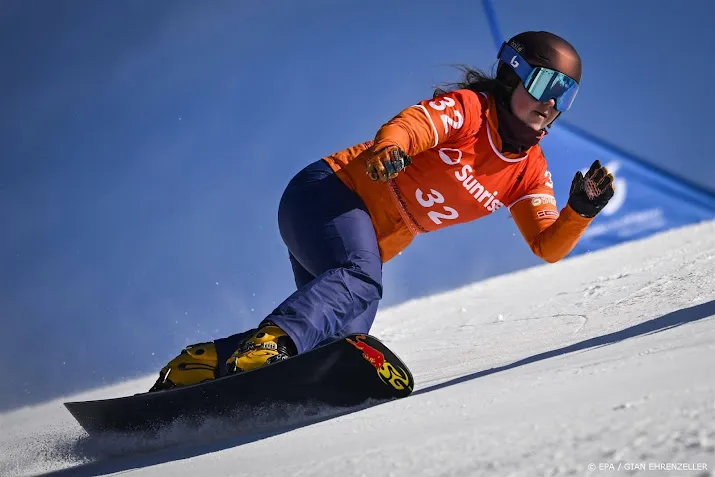 snowboardster dekker strandt op wk in kwartfinales parallelslalom
