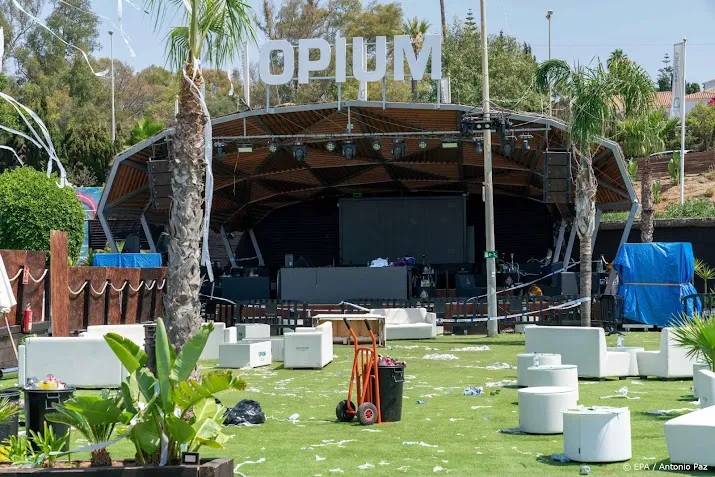 spaanse media geweld in club marbella brak uit na diefstal drank