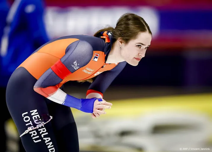 sprintkampioene grevelt tekent bij schaatsploeg jumbo visma