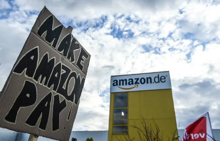 stakingsoproep bij amazon duitsland
