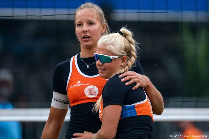 stam en schoon uitgeschakeld op wk beachvolleybal