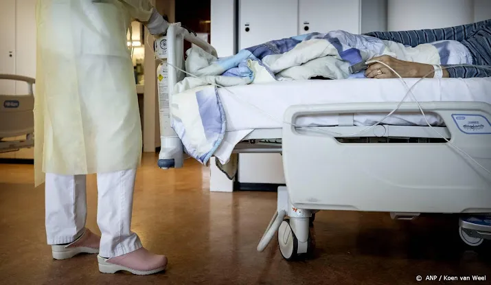 stijging van het aantal coronapatienten in de ziekenhuizen