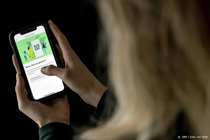 storing in de coronacheck app is verholpen