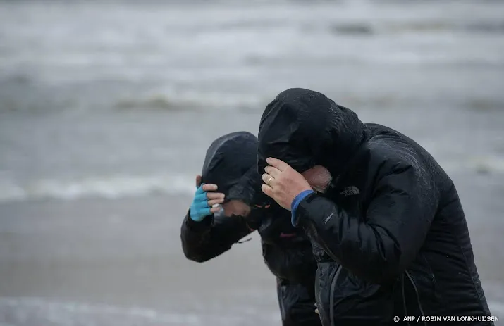 storm corrie schade en vertraging door omgewaaide bomen