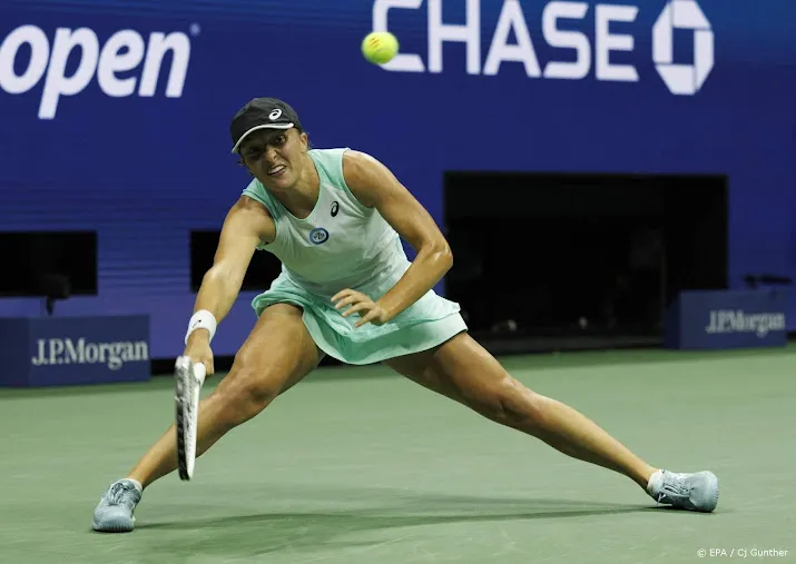 swiatek ten koste van pegula naar halve finales us open