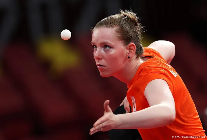 tafeltennisster eerland kan niet stunten tegen hongkongse