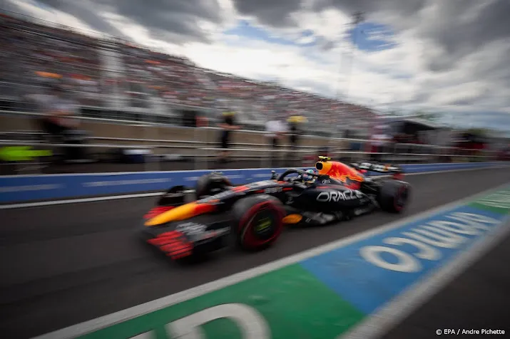 teamgenoot van verstappen valt vroeg uit in canada