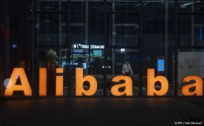 techconcern alibaba schittert op beurs hongkong