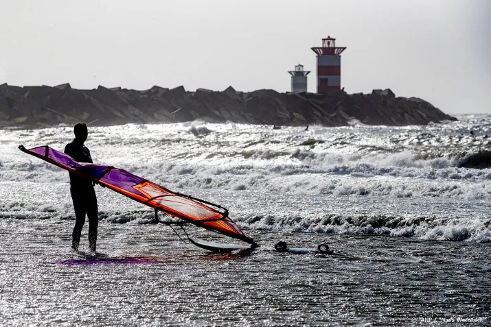 temperatuur daalt in de middag rap code geel voor de kust