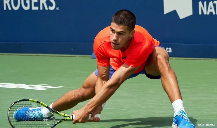 tennisser alcaraz jongste kwartfinalist in 16 jaar in cincinnati
